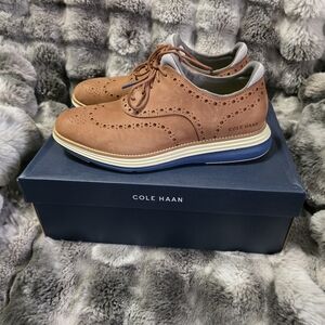 Cole Haan Men's Tan Oxford Shoes